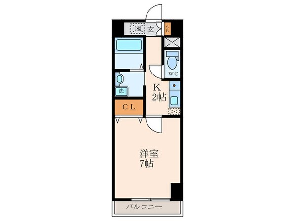 ロジュマンヴェールⅡの物件間取画像